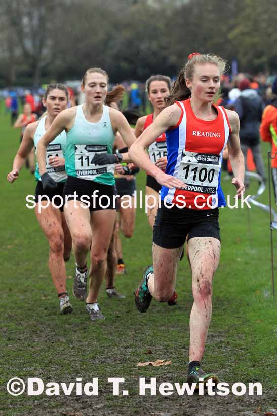 Senior Women and Under-23 Women, 2022 British Athletics Cross Challenge, Sefton Park, Liverpool.  Photo: David T. Hewitson/Sports for All Pics